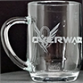 Overwatch Mercy sandblast engraved 1 pint tankard