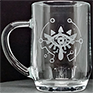 Sheika Eye sandblast engraved 1 pint tankard